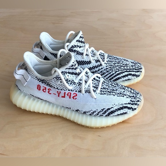 womens zebra yeezys
